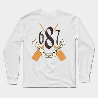 687 Distressed Long Sleeve T-Shirt